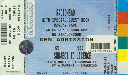 radiohead marlay park